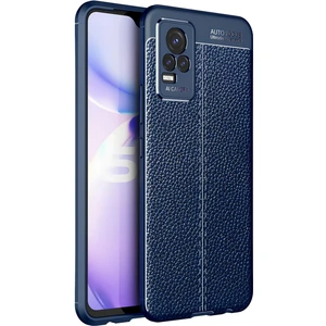 Vivo V21E Kılıf Deri Extra Korumalı Slikon Kapak