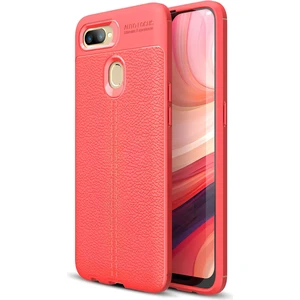 Oppo A7X Kılıf Deri Extra Korumalı Slikon Kapak