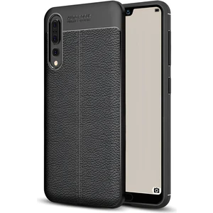 Huawei P20 Pro Kılıf Deri Extra Korumalı Slikon Kapak