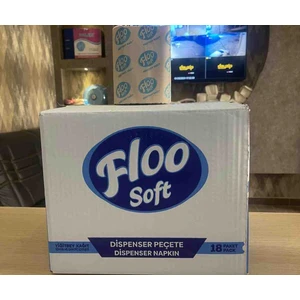 Floo Soft Dispanser Peçete 18 Paket(100'lü)