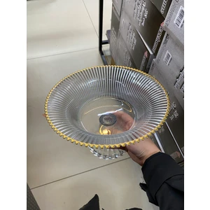 Cam ayaklı sunumluk 