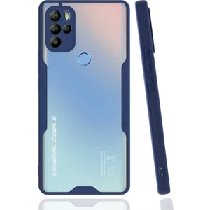 General Mobile Gm 21 Pro Kılıf Kamera Korumalı Arkası Şeffaf Silikon