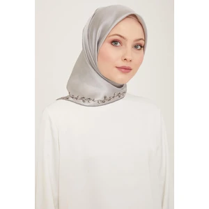 Ipek Eşarp 2024 Yaz - 9168-35 Gümüş Twill