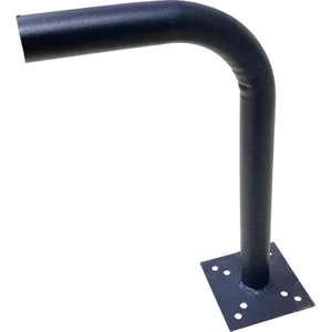 L Anten Borusu 40CM 40MM Siyah