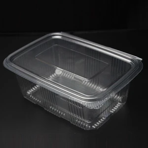 Köksallar Ambalaj Plastik Kilitli Şeffaf Düz Kapaklı Gıda Saklama Kabı Sızdırmaz Kap - 1000 cc