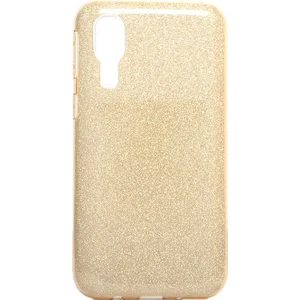 Samsung Galaxy A2 Core Kılıf Gold Jade Simli Silikon Kapak  Esnek Ince (Samsung Galaxy A2 Core, Gold)