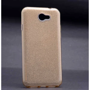 General Mobile 6 Kılıf Gold Jade Simli Silikon Kapak Orijinal Esnek Ince (General Mobile 6, Gold)