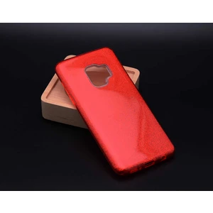 Samsung Galaxy A6 2018 Kılıf Kırmızı Jade Simli Silikon Kapak  Esnek Ince (Samsung Galaxy A6 2018, Kırmızı)