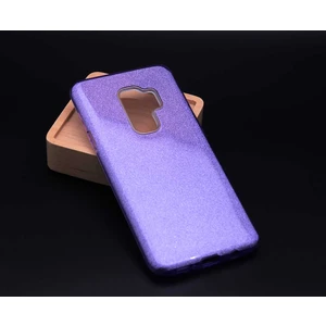 Samsung Galaxy A6 Plus 2018 Kılıf Mor Jade Simli Silikon Kapak  Esnek Ince (Samsung Galaxy A6 Plus 2018, Mor)