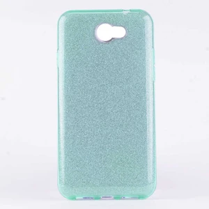 General Mobile 6 Kılıf Mavi Jade Simli Silikon Kapak Orijinal Esnek Ince (General Mobile 6, Mavi)