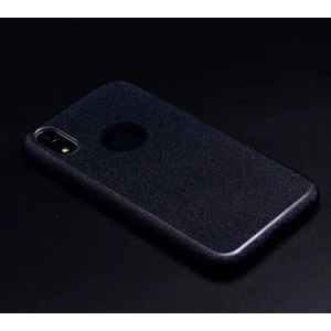 Apple iPhone Xr Kılıf Siyah Jade Simli Silikon Kapak  Esnek Ince (Apple iPhone Xr, Siyah)