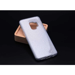 Samsung Galaxy A6 2018 Kılıf Gümüş Jade Simli Silikon Kapak  Esnek Ince (Samsung Galaxy A6 2018, Gümüş)