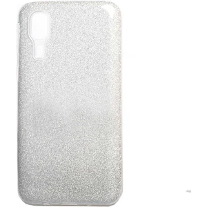 Samsung Galaxy A2 Core Kılıf Gümüş Jade Simli Silikon Kapak  Esnek Ince (Samsung Galaxy A2 Core, Gümüş)