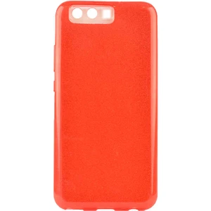 Huawei P10 Kılıf Kırmızı Jade Simli Silikon Kapak Orijinal Esnek Ince (Huawei P10, Kırmızı)