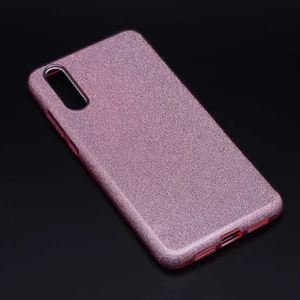 Huawei P20 Kılıf Pembe Jade Simli Silikon Kapak  Esnek Ince (Huawei P20, Pembe)