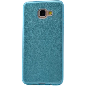 Samsung Galaxy A3 2017 Kılıf Mavi Jade Simli Silikon Kapak  Esnek Ince (Samsung Galaxy A3 2017, Mavi)