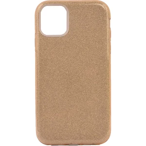 Apple iPhone 11 Pro Max Kılıf Gold Jade Simli Silikon Kapak  Esnek Ince (Apple iPhone 11 Pro Max, Gold)