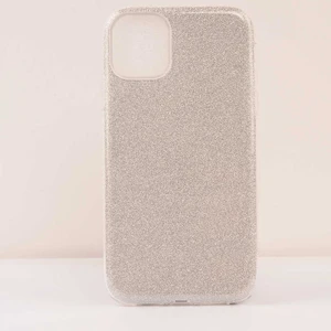 Apple iPhone 11 Pro Kılıf Gümüş Jade Simli Silikon Kapak  Esnek Ince (Apple iPhone 11 Pro, Gümüş)