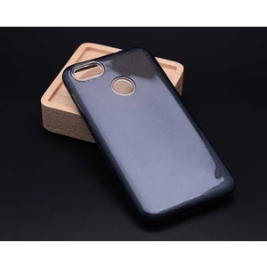 Huawei Y7 2018 Kılıf Siyah Jade Simli Silikon Kapak  Esnek Ince (Huawei Y7 2018, Siyah)