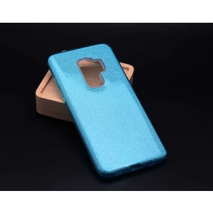 Samsung Galaxy A6 Plus 2018 Kılıf Mavi Jade Simli Silikon Kapak  Esnek Ince (Samsung Galaxy A6 Plus 2018, Mavi)