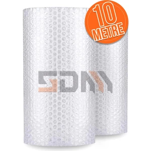 50 cm x 10 mt Üç Kat Kalın Balonlu Naylon Patpat Pıtpıt Ambalaj Paketleme Taşınma Kargo Naylonu 90GR