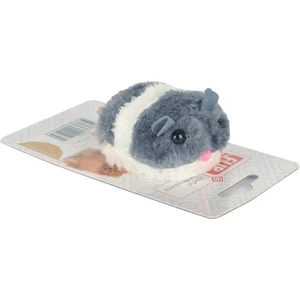 Titreşimli Peluş Kedi Oyuncağı Fare