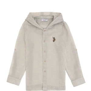 U.s. Polo Assn. Erkek Çocuk Taş Dokuma Mont 50300407-VR049