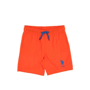 U.s. Polo Assn. Erkek Çocuk Nar Çiçeği Deniz Şortu 50309615-VR039