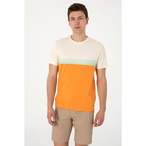 U.s. Polo Assn. Erkek Turuncu Tişört 50306899-VR051