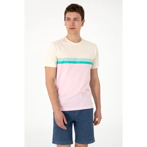 U.s. Polo Assn. Erkek Açık Pembe Tişört 50306899-VR078