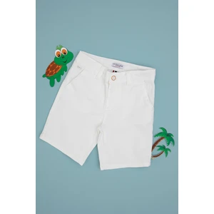 U.s. Polo Assn. Erkek Çocuk Beyaz Şort / Bermuda 50300540-VR013