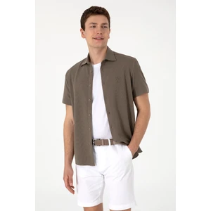 U.s. Polo Assn. Erkek Vizon Gömlek Örme 50300367-VR052