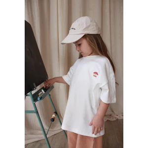 Oh la la Koala For Little Ones Mantar Nakışlı Oversize T-Shirt