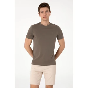 U.s. Polo Assn. Erkek Haki Tişört 50306913-VR027