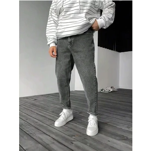 Erkek Boyfriend Fit Denım Jean Kot Pantolon