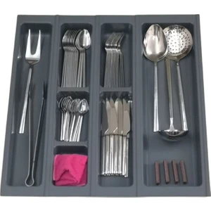 Çekmece İçi Kepçelik ve Kaşıklık Düzenleyici (enden ve boydan 4,5 cm kesilebilir)