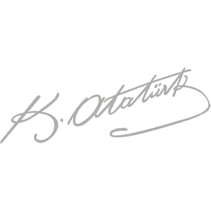 Atatürk Imza Sticker