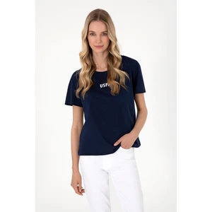 U.s. Polo Assn. Kadın Lacivert Tişört 50305824-VR033