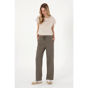 U.S. Polo Assn. Kadın Vizon Modal Karışımlı Eşofman Altı 50305840-VR052