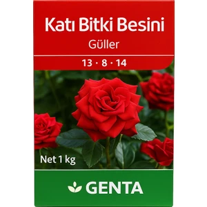 Katı Bitki Besini Güller Için 1 kg | 13-8-14 Npk Gül Gübre | Sağlıklı ve Canlı Çiçekler