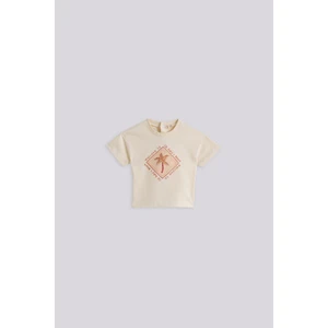 Bg Store Kız Bebek Ekru Tshirt