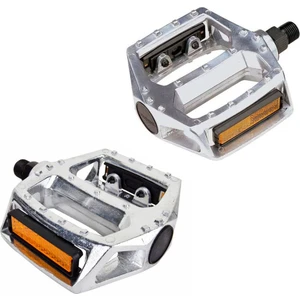 Bisiklet Pedalı Ikili Set Geniş Reflektörlü Sağ Sol Takım Alüminyum Pedal Seti