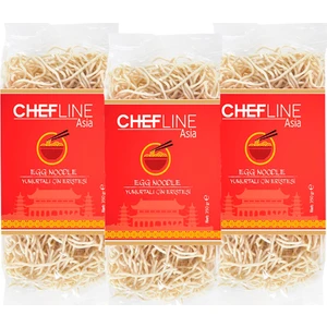 Chefline Asia Yumurtalı Çin Eriştesi 3X350GR.
