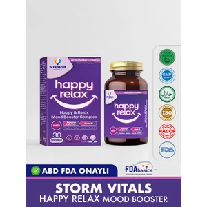 Happy Relax 5-Htp Magnezyum Bitkisel Ekstreler 30 Kapsül