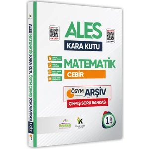 İnformal Yayınları ALES Matematiğin Kara Kutusu 1. Cilt Tamamı Dijital Çözümlü Konu Özetli Çıkmış Sor Bankası