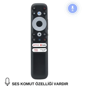 Tcl Android Led Tv Kumanda Ses Komutlu Rc902n Fmr1 Kumanda