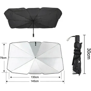 Araba Güneş Gölge Koruyucu Şemsiye Oto Ön Cam GÜNEŞLIK(145CM*79CM)