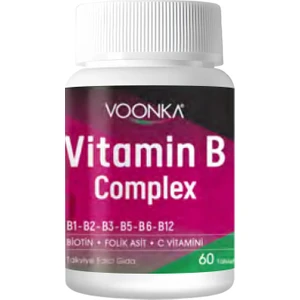 Vitamin B Complex B Vitamini Içeren 60 Tablet - Yeni Ambalaj
