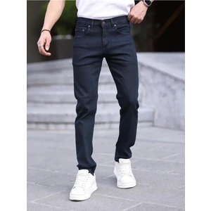 Erkek Slim Fit Casual Likralı Kot Pantolon