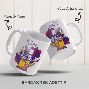 Yelkovan Tasarım Kendi Tarzını Yansıt! Kişiye Özel Kendin Tasarla Fotoğraflı Porselen Kupa Bardak